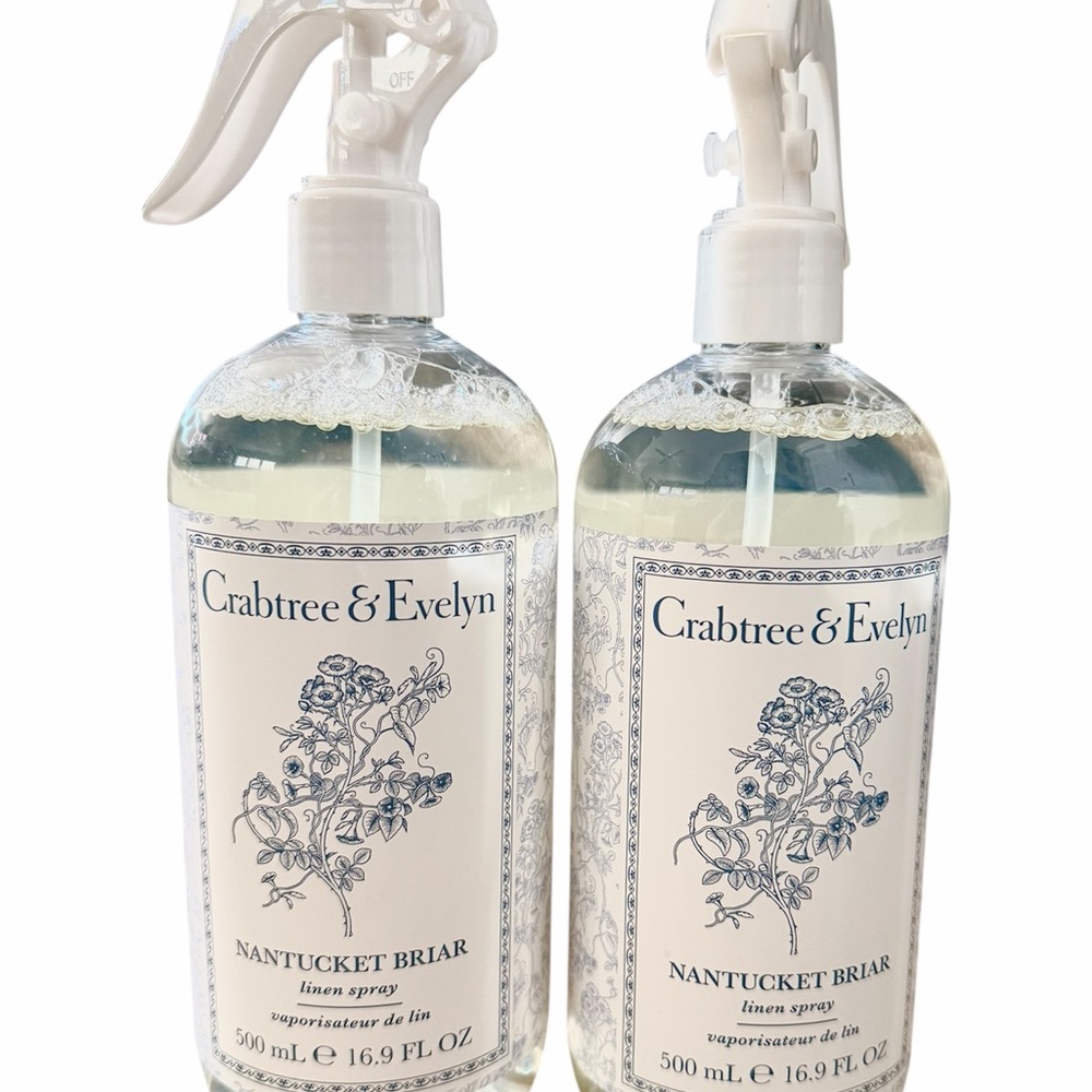 Crabtree & Evelyn Linen Spray 16.9oz 2 pack - Nantucket Briar